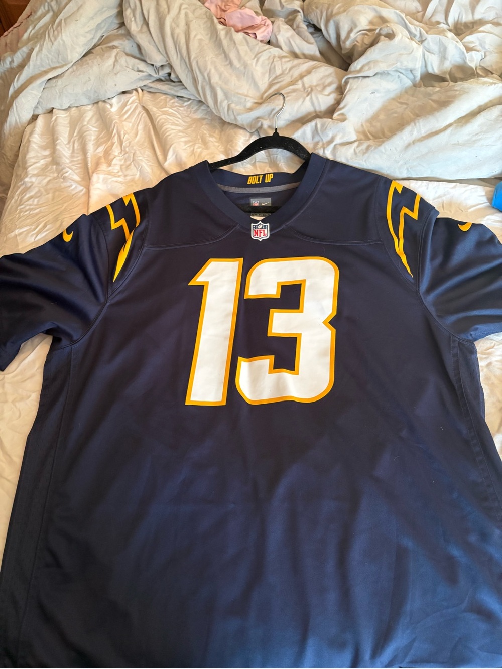 NFL Keenan Allen Navy Los Angeles Chargers Alternate Game Jersey NWTS